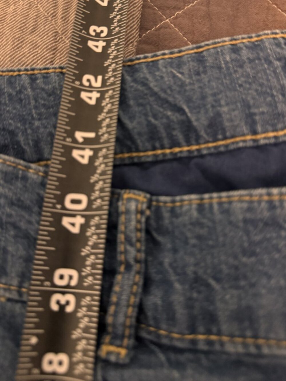 Old Navy High-Waisted Taylor Trouser Wide-Leg Denim Pants Size 18 - CL0498 - Picture 5 of 8